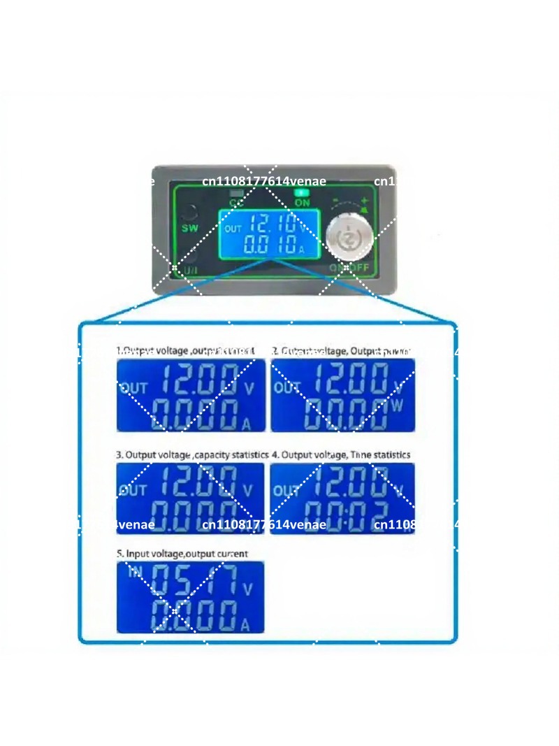 DC DC Buck Converter Step-down - огляд і ціна Step Down Dc Power Supply Module 1000W